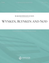 Wynken, Blynken and Nod SAB choral sheet music cover